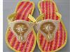 Beaded slippers